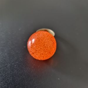 Orange Bubble Ring